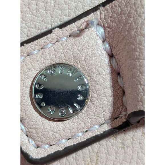 BCBG Women's Pink Solid Chrome Bangle Handles & Shoulder Strap Bag - Picture 7 of 8